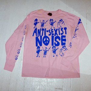 WACKY WACKO ANTI-SEXIST NOISE LONG SLEEVE SHIRT
